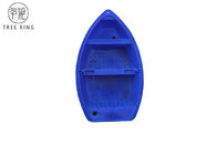 B2M Plastic Rowing Boat , LLDPE Small Plastic Boat LeisureWith Outboard Motor