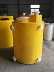Cylindrical Chemical Dosing Tank For Storage And Mixing Mc 1,500 Litre Food Grade