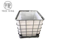 Cut Off Fishery Industries Upcycled Open Top IBC Tank 265 Gallon For Recycled